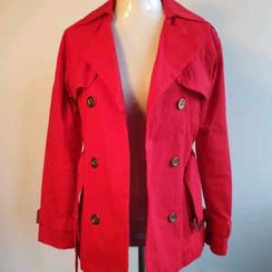 Mango lightweight red jacket, US size XXS